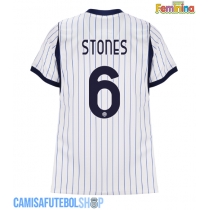 Camisa de time de futebol Inter Milan John Stones #6 Replicas 2º Equipamento Feminina 2026-27 Manga Curta